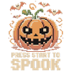 Gamer Halloween Pumpkin