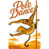 Pole Dance Leopardin Poledancerin Geschenk