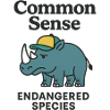 Common sense Endangered Species Rhino