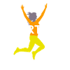 Dynamic Sprinter Illustration
