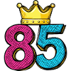 85 Number Crown