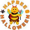 HAPBEE Halloween with text