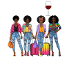 Stylish Girlstrip Illustration