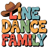 Lone Dance Family Retro Design