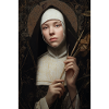 Serene Nun Portrait