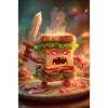 Angry Battle Sandwich