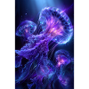 Neon Glow Jellyfish