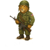 Lion Soldat Conception Militaire