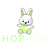 Loving Rabbit Hand Kiss Design