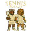 Tennis kings with lion motifs