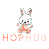 Cute Rabbit Handprint T-shirt Design