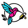 Neon Hummingbird