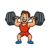 Weightlifter lifts mood