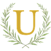 U Monogram, Eucalyptus Wreath, Personalizable