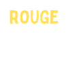 ROUGE écrit en BLEU