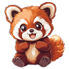 Cute Baby Red Panda Little Panda