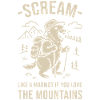 Scream Like a Marmot - Mountain Lover Wild Side