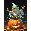Idée cadeau Halloween Grenouille Fantôme
