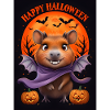 Halloween Capybara Geist Geschenkidee