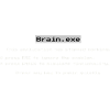 Brain.exe – Lustiges Computerfehler-Shirt