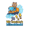 Street cleaning vehicle children