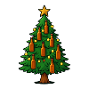 Festive Beer Bottles Christmas Tree