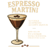 Espresso Martini Cocktail Illustration