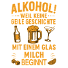 Humorvolles Trinkdesign mit Alkoholthema
