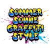 Summer Sun Graffiti Style Lettering
