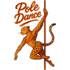 Pole Dance Leopardin Poledancerin Geschenk