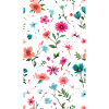 Lebendiges Blumenmuster Kunst