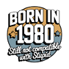Né en 1980 Humour Design