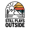 Toujours à l’extérieur Retro Sunset