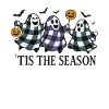 Halloween Ghost Pumpkin Design