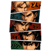Intensive Anime Silhouettes - Squad