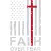 Faith Over Fear US Flag