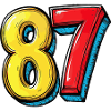 87 Number Comic