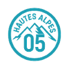 Hautes Alpes logo 05 turquoise