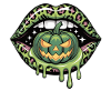 Leopard Lips Halloween