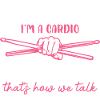 Drummer Cardio Humor Design