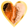 HEART LOVE ORANGE
