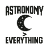 Astronomy Life Motto Design