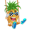 Playful Pineapple on Swing Design