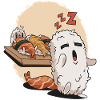 Sleeping sushi