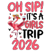 Girls Trip Flamingo Party Design 2026