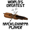 World's Greatest Nyckleharpa Player