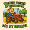 Traktor Therapie Cartoon