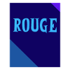 RED Rectangle Triangle Chalkboard