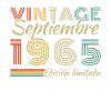 September 1965 Retro Vintage fødselsdagsgave
