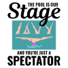 Swimmers Synchronised Water Display